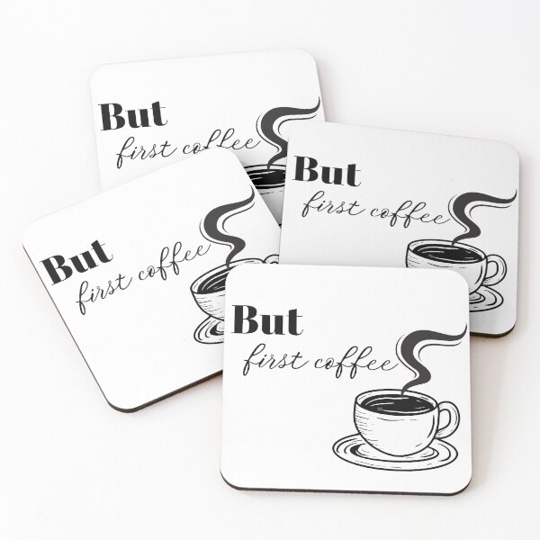 Item preview, But First Coffee designed and sold by Soycreativa.