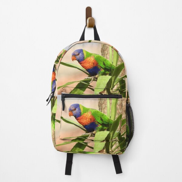 Item preview, Rainbow lorikeet lunch time designed and sold by Mark Grimsley.