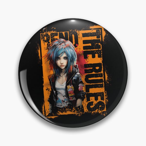 Item preview, Bend the rules, punk gothic style design designed and sold by PRFXSA.