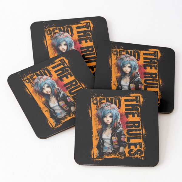 Item preview, Bend the rules, punk gothic style design designed and sold by PRFXSA.