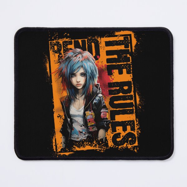 Item preview, Bend the rules, punk gothic style design designed and sold by PRFXSA.