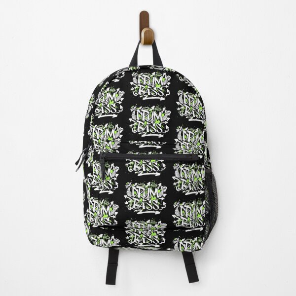 Item preview, DRUM AND BASS  - Graffiti Steez (lime/white)  designed and sold by Discothreadz.