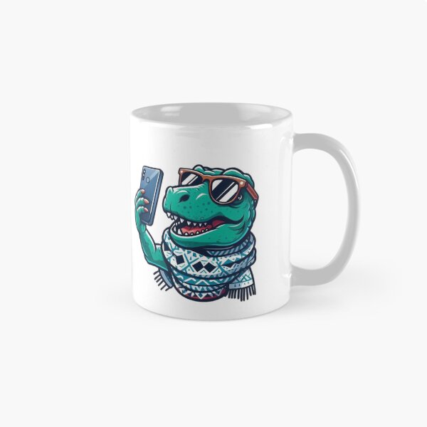 Item preview, Funny T-Rex Dinosaur Selfie designed and sold by Myra365Art.