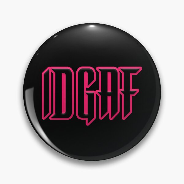 Item preview, IDGAF designed and sold by Gotta Escape.