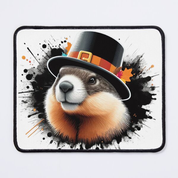 Item preview, thanksgiving marmot designed and sold by Animalia-.