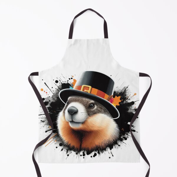 Item preview, thanksgiving marmot designed and sold by Animalia-.