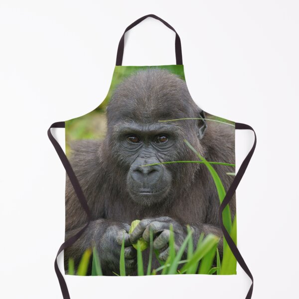 Item preview, Peek-a-Boo with Baby Gorilla designed and sold by rawshutterbug.