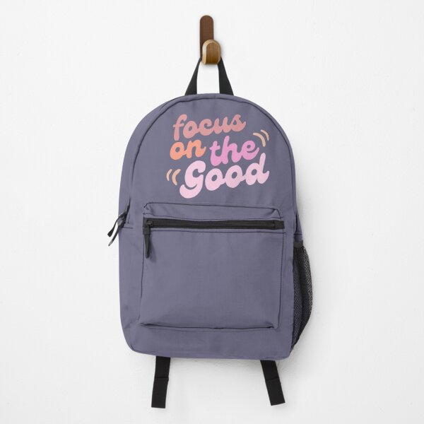 Item preview, Focus on the good quote about being optimistic in bright colors designed and sold by adesignworld.