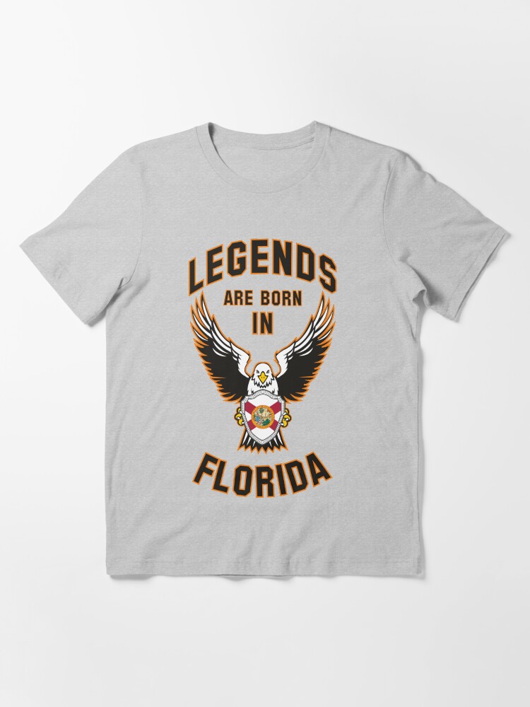 Alternate view of Legends are born in Florida Essential T-Shirt