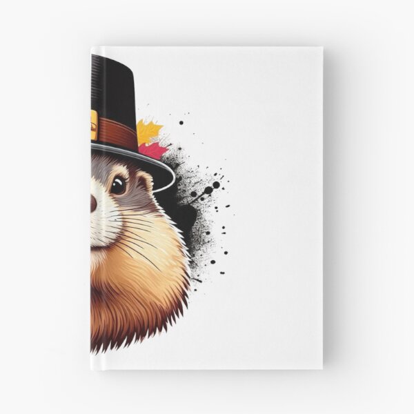 Item preview, thanksgiving marmot designed and sold by Animalia-.