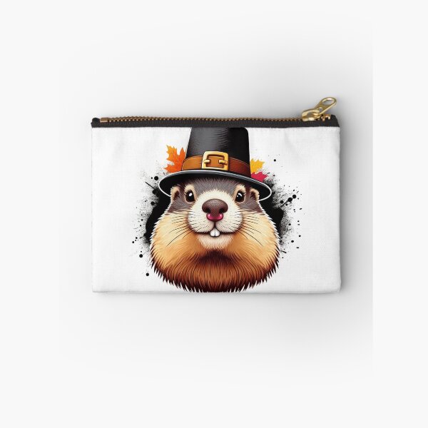Item preview, thanksgiving marmot designed and sold by Animalia-.