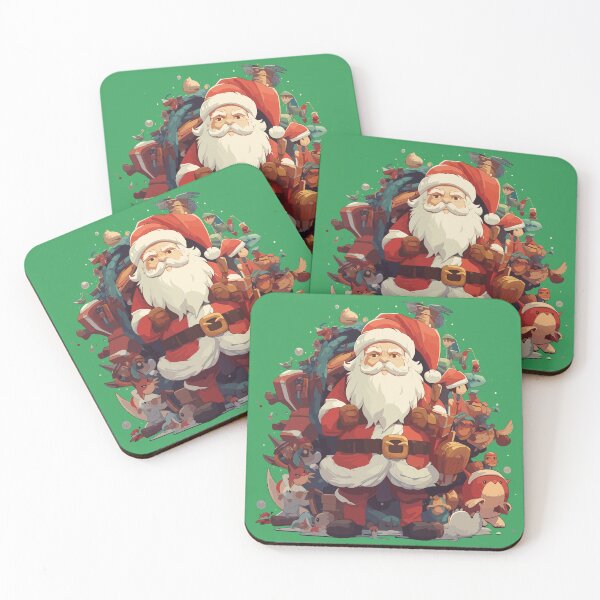 Item preview, Santa Claus anime style designed and sold by Eshwarx.