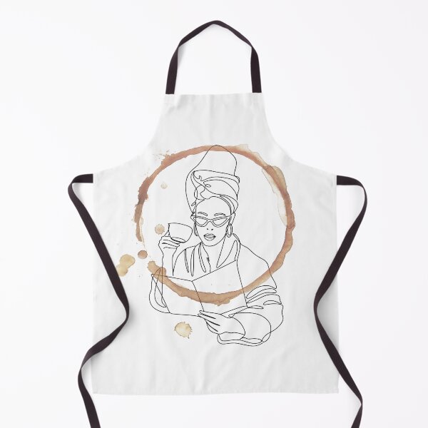 Item preview, Classy woman with a cup of coffee designed and sold by AnteesocialTees.