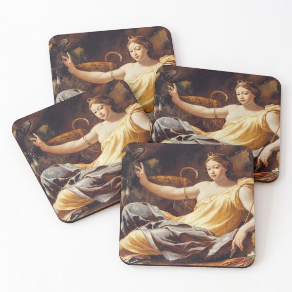Item preview, Celestial Diana by Simon Vouet Classic Art Reproduction designed and sold by TheSoulOfArt.