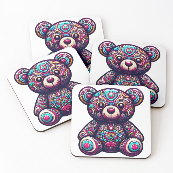Item preview, Tripping teddy designed and sold by Psilosybart.