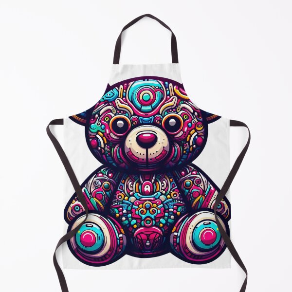 Item preview, tripping teddy designed and sold by Psilosybart.