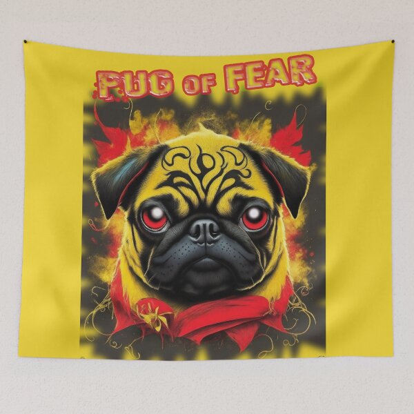 Item preview, Pug of Fear 5 ALTERNATIVE designed and sold by RedBluffTraders.