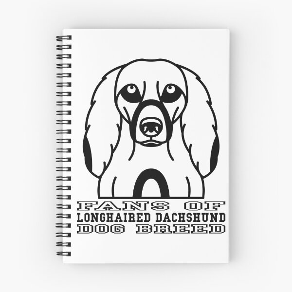 Item preview, FANS OF LONGHAIRED DACHSHUND DOG BREED designed and sold by Rejiboustarts.