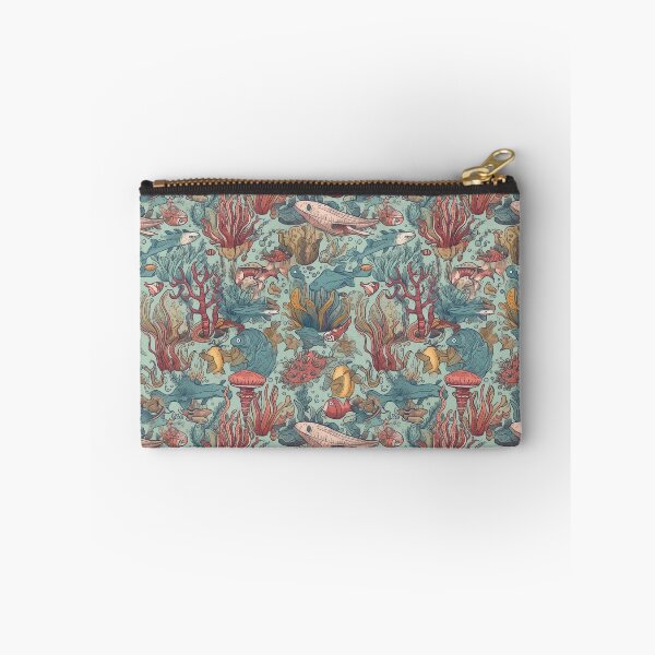 Item preview, Sea life seamless pattern designed and sold by MiraCleAI.