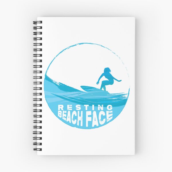 Item preview, Surfing Resting Beach Face  designed and sold by josiekarts.