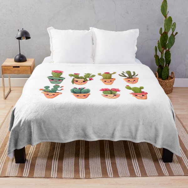 Item preview, Happy cute cactus. designed and sold by Nudaeng.