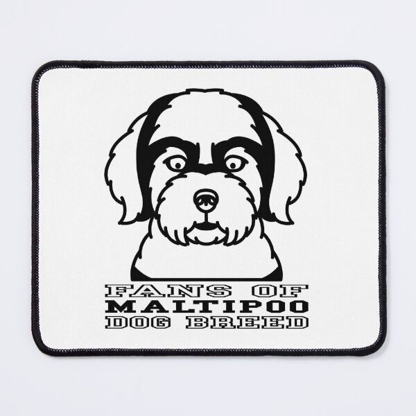 Item preview, FANS OF MALTIPOO DOG BREED designed and sold by Rejiboustarts.