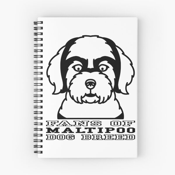 Item preview, FANS OF MALTIPOO DOG BREED designed and sold by Rejiboustarts.