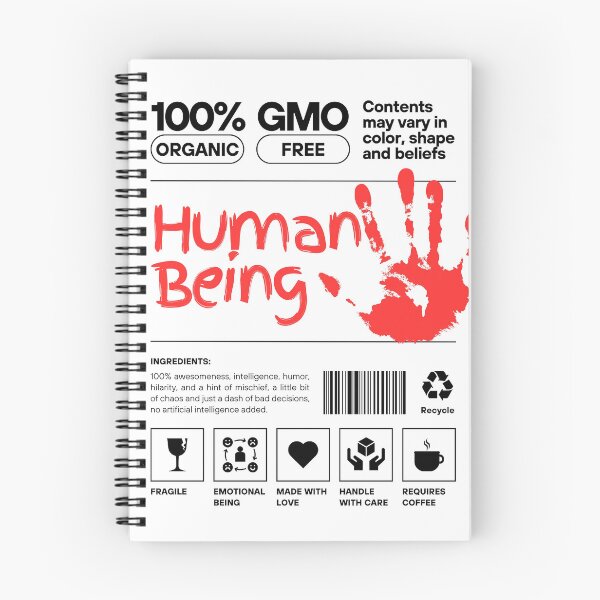Item preview, Human Being Authentic Label designed and sold by OceansSupply.