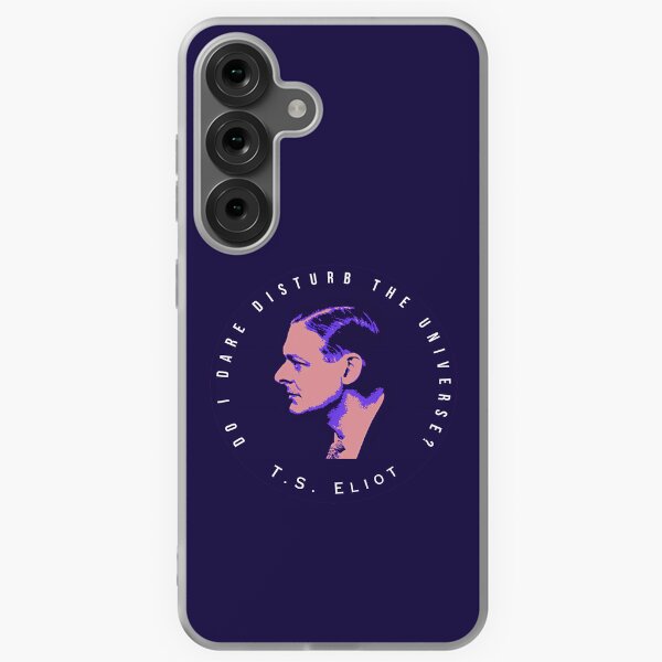 Item preview, T.S. Eliot portrait and quote:  Do I dare disturb the universe? designed and sold by artbleed.