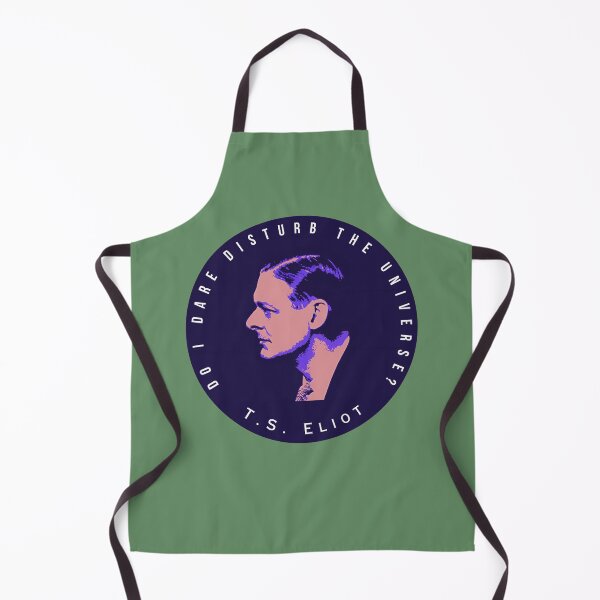 Item preview, T.S. Eliot portrait and quote: Do I dare disturb the universe? designed and sold by artbleed.