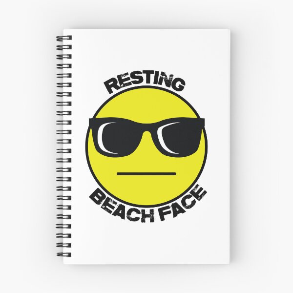 Item preview, Smiley Resting Beach Face  designed and sold by josiekarts.