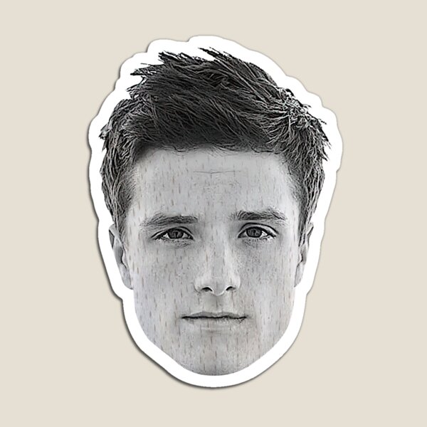 Josh Hutcherson (Black Version) Throw Pillow for Sale by Barry Kyius