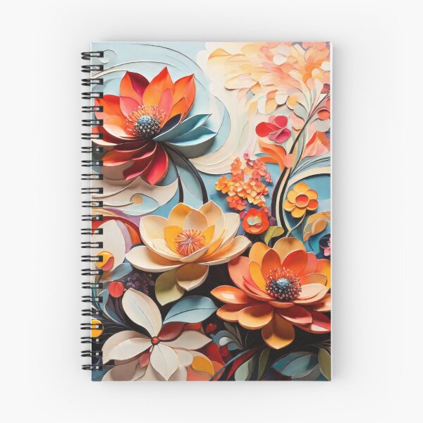 Item preview, The canvas transforms into a Vibrant Flowers designed and sold by Uday24.