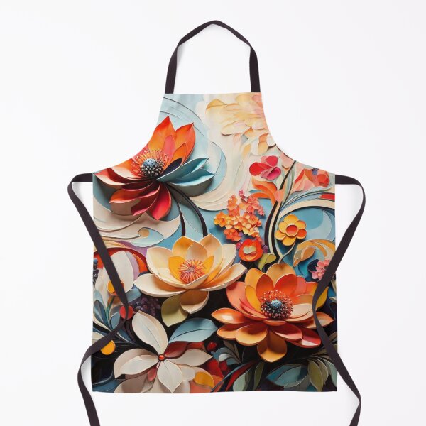 Item preview, The canvas transforms into a Vibrant Flowers designed and sold by Uday24.
