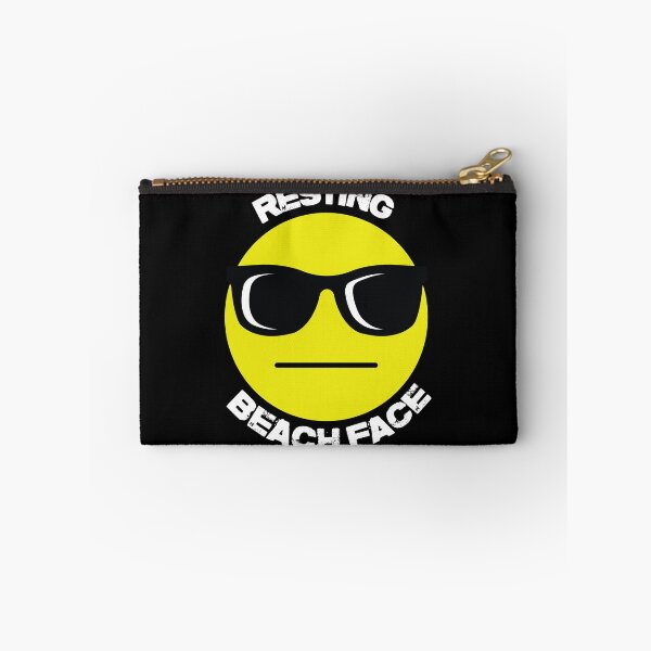 Item preview, Dark Smiley Resting Beach Face  designed and sold by josiekarts.