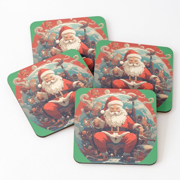 Item preview, Santa Claus anime style designed and sold by Eshwarx.