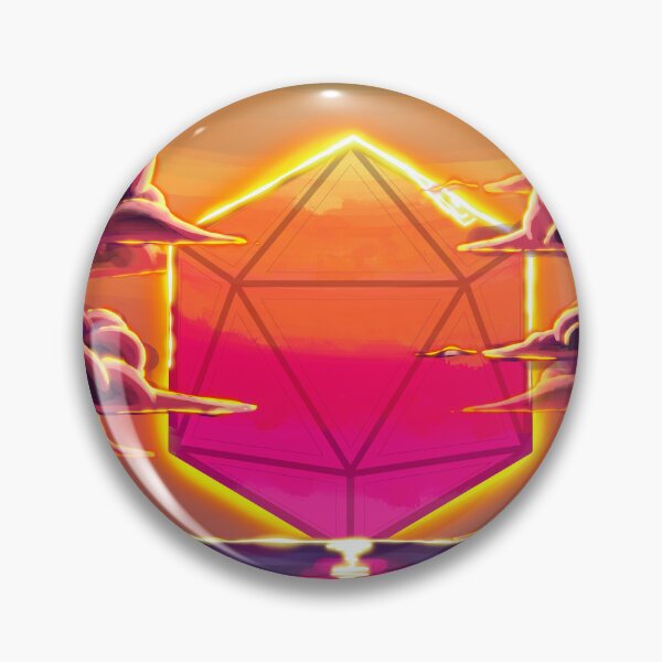 Item preview, D20 sunset designed and sold by RickyCartoonArt.
