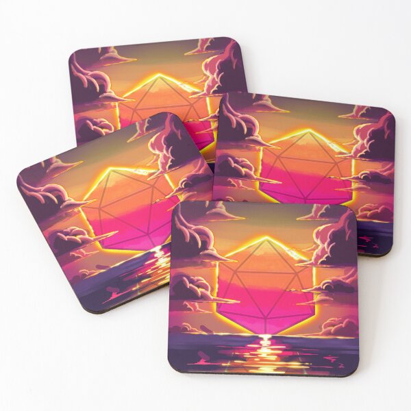 Item preview, D20 sunset designed and sold by RickyCartoonArt.