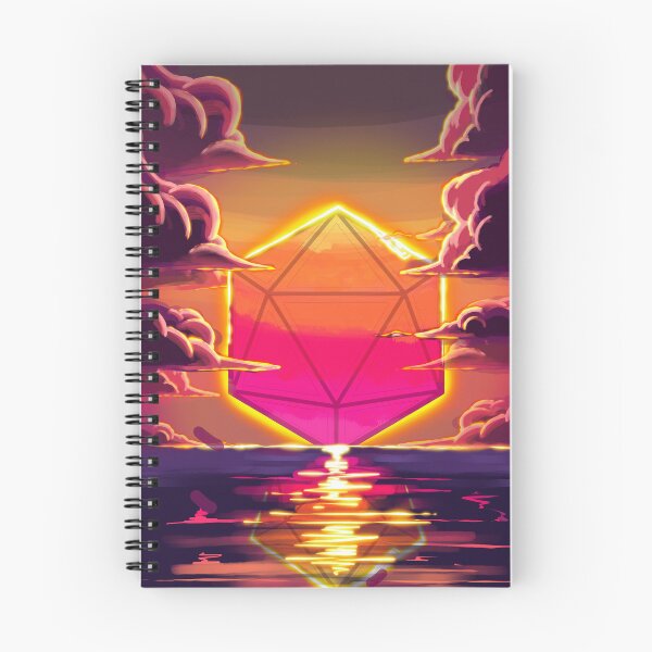 Item preview, D20 sunset designed and sold by RickyCartoonArt.