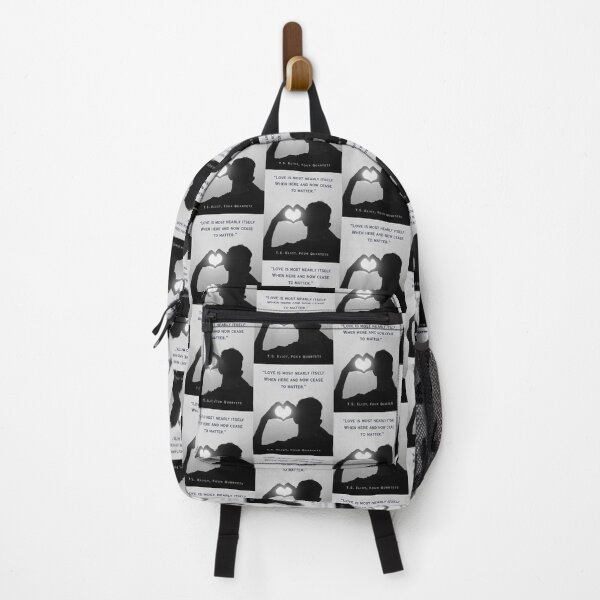 Item preview, T.S. Eliot quote: Love is most nearly itself When here and now cease to matter. designed and sold by artbleed.