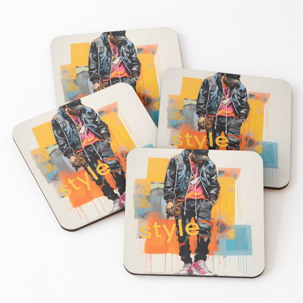 Item preview, Fashionable Boy with Stylish Pose designed and sold by inkArtistryfine.