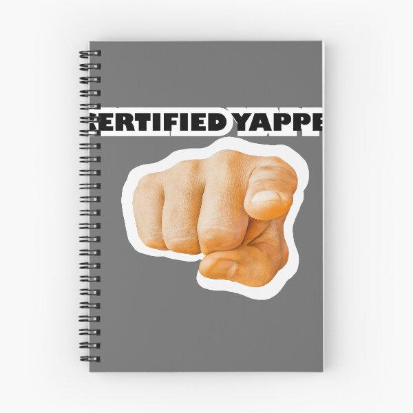 Item preview, Yapper Cirtificate designed and sold by The-Merch-co.