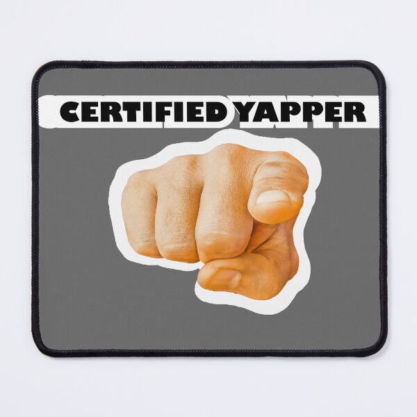 Item preview, Yapper Cirtificate designed and sold by The-Merch-co.