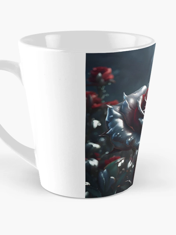 Thumbnail 3 of 4, Coffee Mug, Metal Roses designed and sold by Rathkillon.