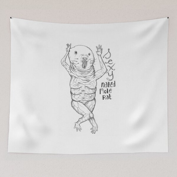 Item preview, Sexy Naked Mole Rat designed and sold by Mackenzie Lageson.