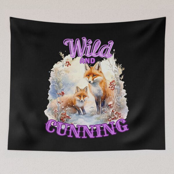 Item preview, Wild And Cunning. realistic fox designed and sold by FoxVibes.
