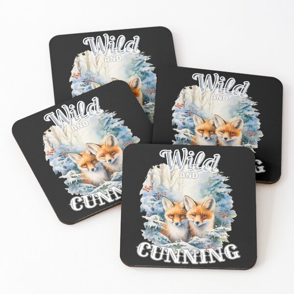 Item preview, Wild And Cunning. fox quote designed and sold by FoxVibes.