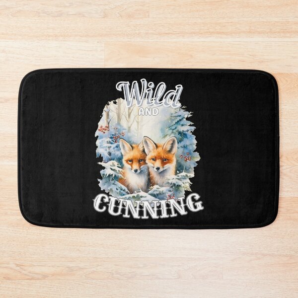 Item preview, Wild And Cunning. fox quote designed and sold by FoxVibes.