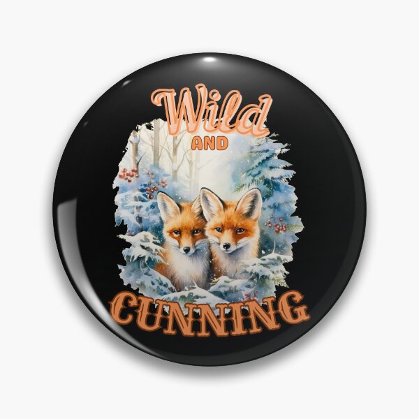 Artikelvorschau, Wild und gerissen. Fuchs-Aquarell entworfen und verkauft von FoxVibes.