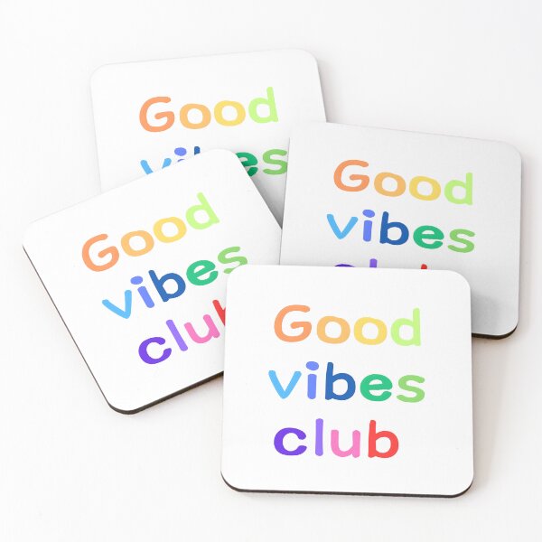 Item preview, Good vibe club,Word sticker designed and sold by MiddleKlin.